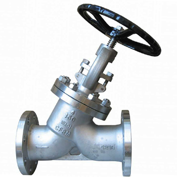 Flange type Y globe valve