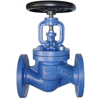 Flange type German standard globe valve