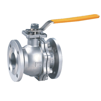 Flanged high platform ball valve