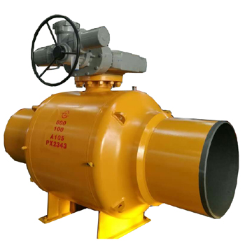 All welded pipeline ball valve