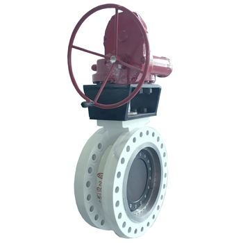 Flange type three eccentric sealed butterfly valve